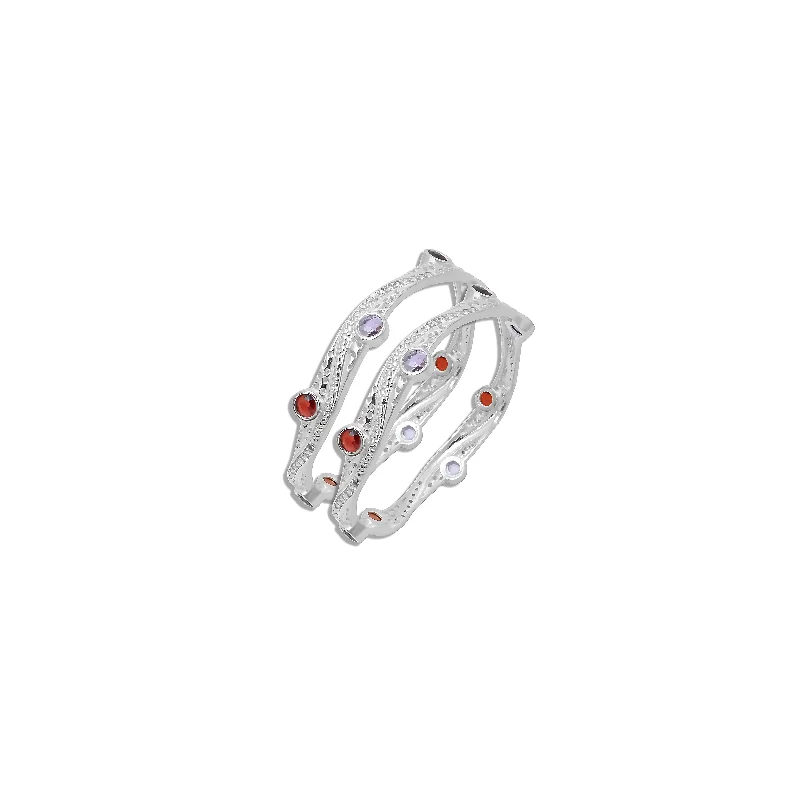 Ladies crystal bracelets-Add a Touch of Grace to Your Look with Our Stunning Silver Bangle