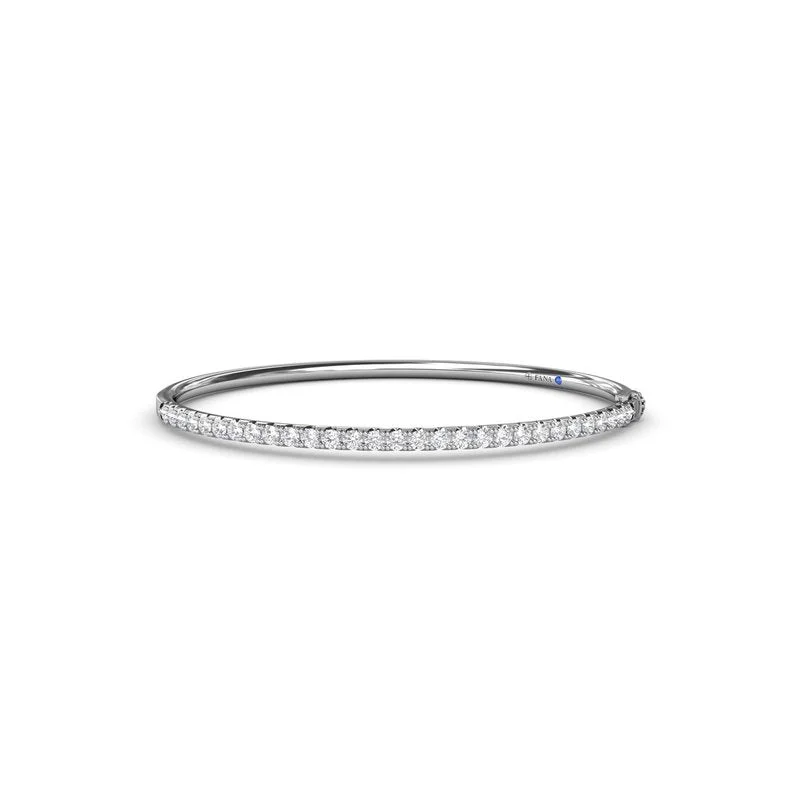 Ladies cuff bracelets-Diamond Bangle BB4926