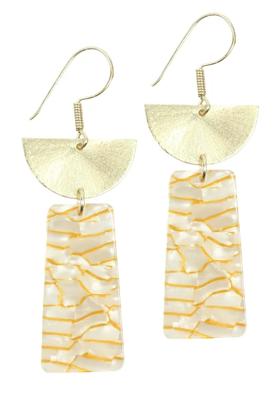 Ladies zirconia earrings-The Dayla Earring 1