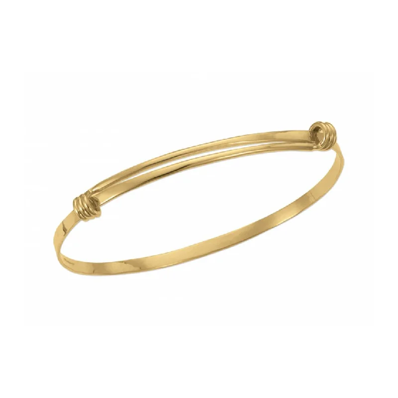 Ladies charm bangle bracelets-Petite Signature Bangle