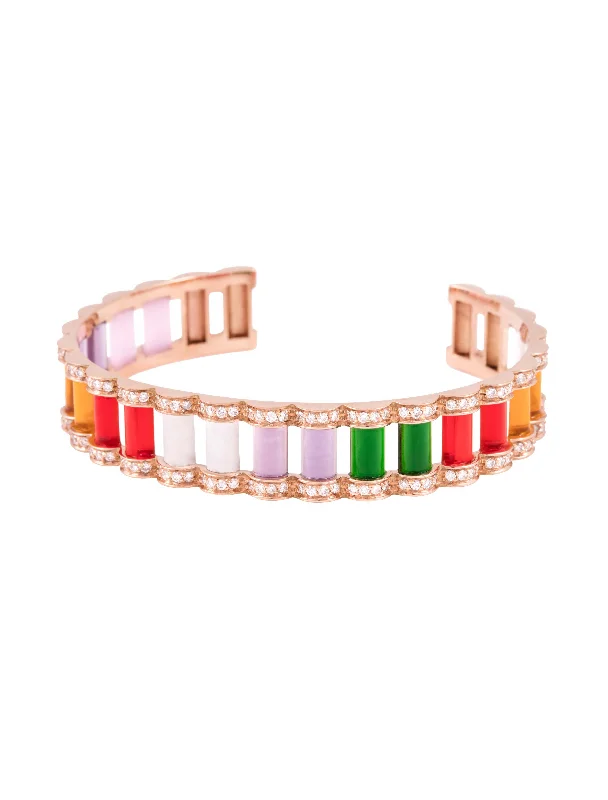 Ladies modern bangles-Pillar of Light Bangle