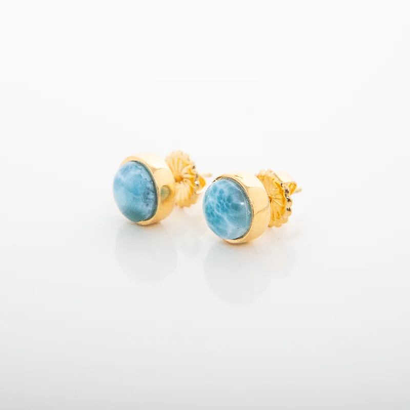 Ladies designer earrings-Petite Remi Studs in Vermeil