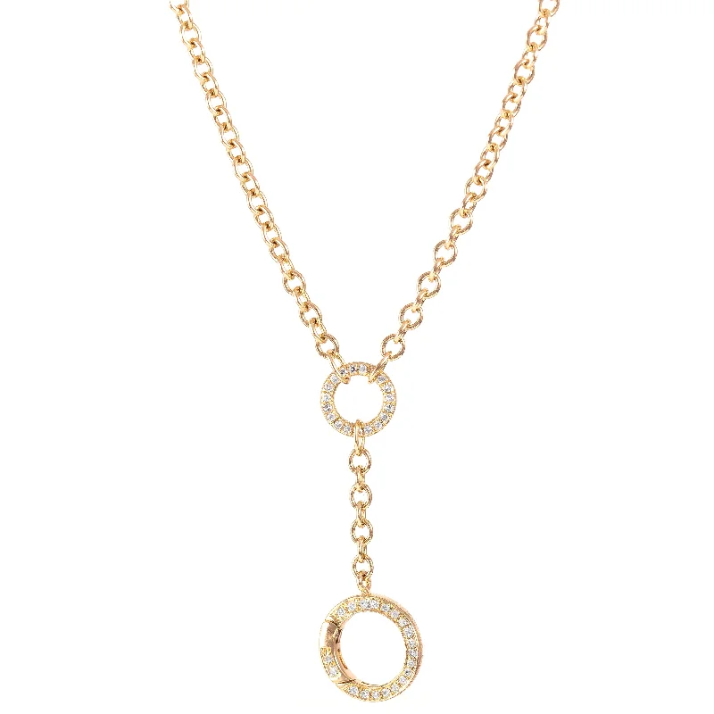 Ladies luxury gold necklaces-Enhancer Necklace