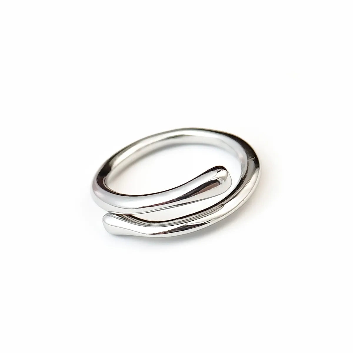 Titanium Steel Laminated Hug Opening Ring