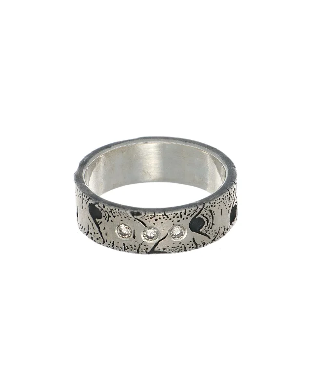 Ladies sparkling rings-Aspen Allure ring with diamonds