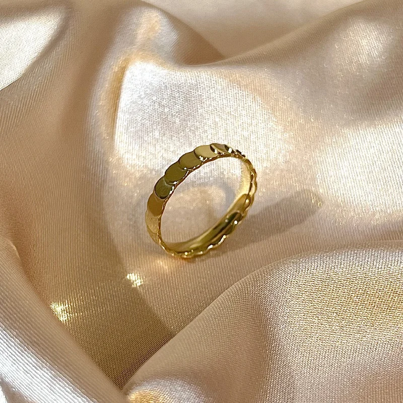 Gold Scale Ring