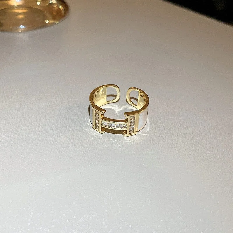 69# Open Ring-Gold (Real Gold Plating)