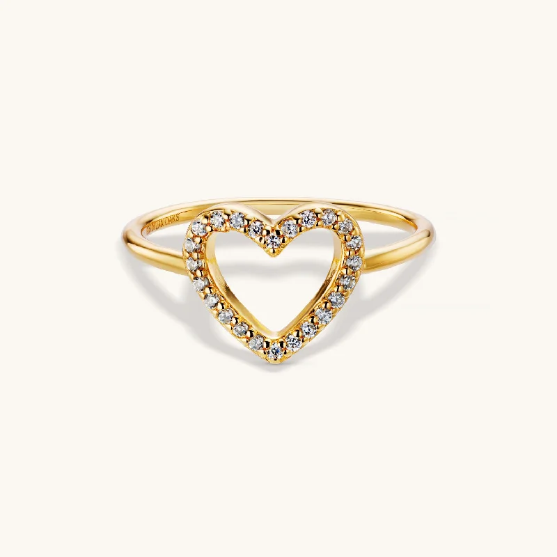 Ladies men’s style rings-Alma Ring in Gold