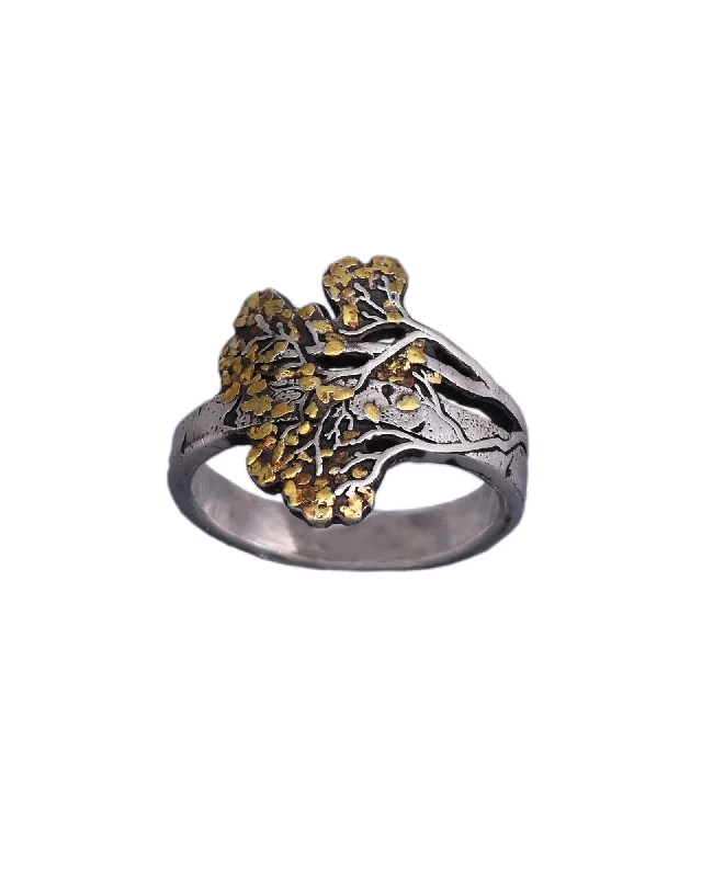 Ladies wedding band rings-Aspen Adorn II